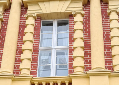 Handgemalte Klinkerimitat Fassade -Potsdam